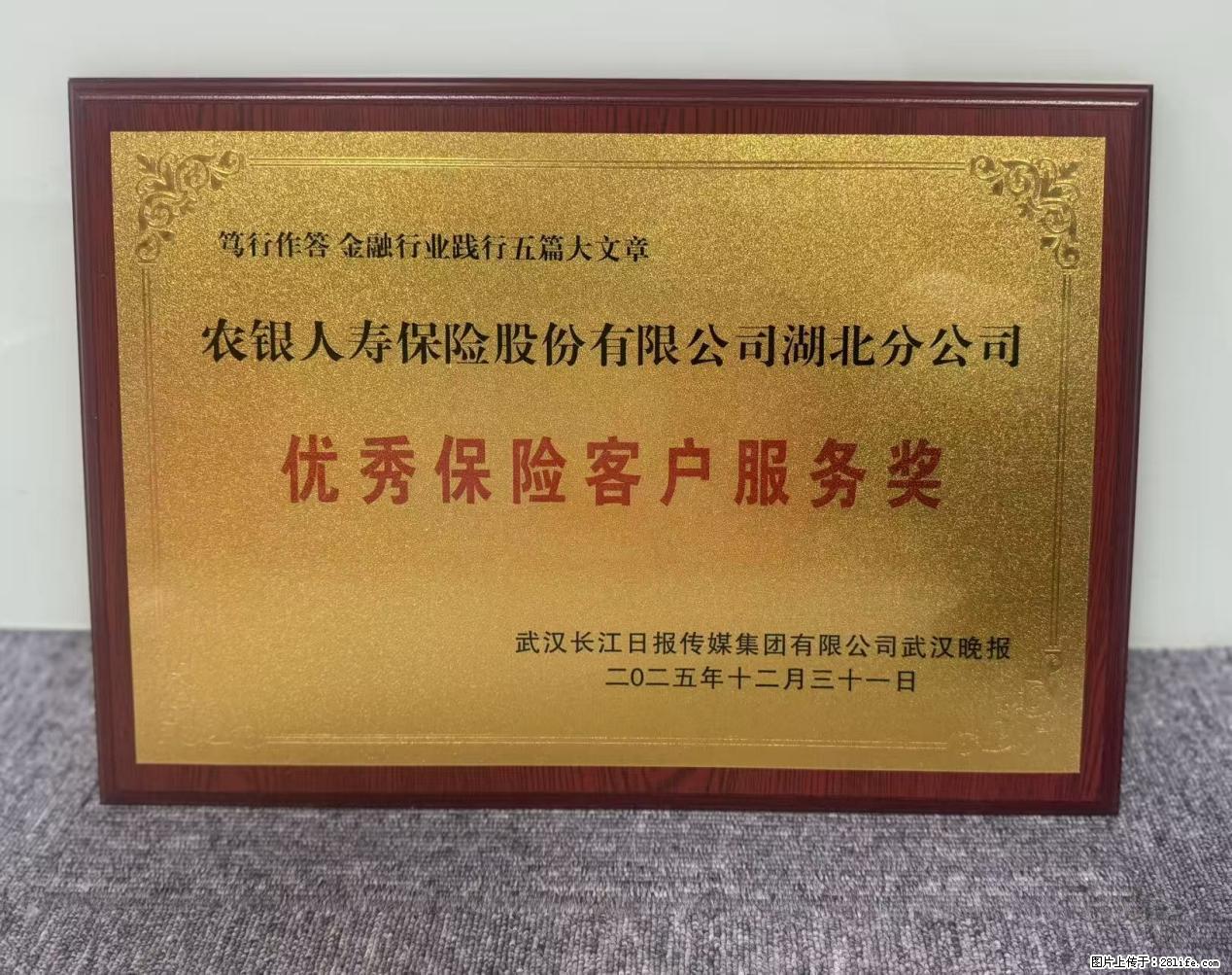 农银人寿湖北分公司荣膺“优秀保险客户服务奖”和“优秀消费者权益保护金融机构”两个奖项 - 黄石生活资讯 - 黄石28生活网 hshi.28life.com