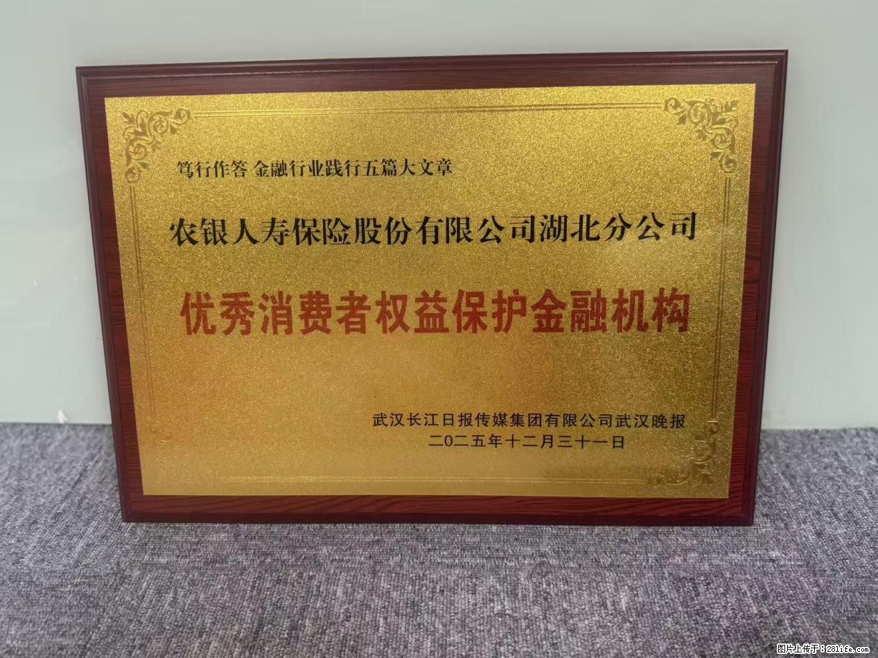 农银人寿湖北分公司荣膺“优秀保险客户服务奖”和“优秀消费者权益保护金融机构”两个奖项 - 黄石生活资讯 - 黄石28生活网 hshi.28life.com